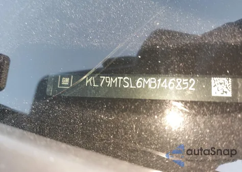 2021 Chevrolet Trailblazer Fwd Rs z USA, uszkodzony, nr VIN KL79MTSL6MB146852